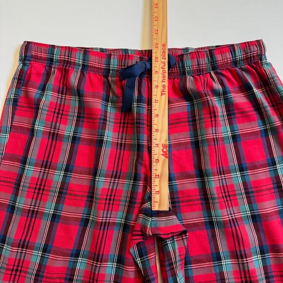 Victoria’s Secret Tartan Plaid Red Flanne Long Pants Pajama Set PJs PJ Sz Large - Picture 15 of 16